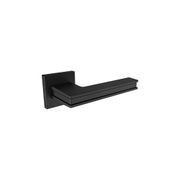 Kawajun TVT Blasted Black Aluminium Door Leverset gallery detail image