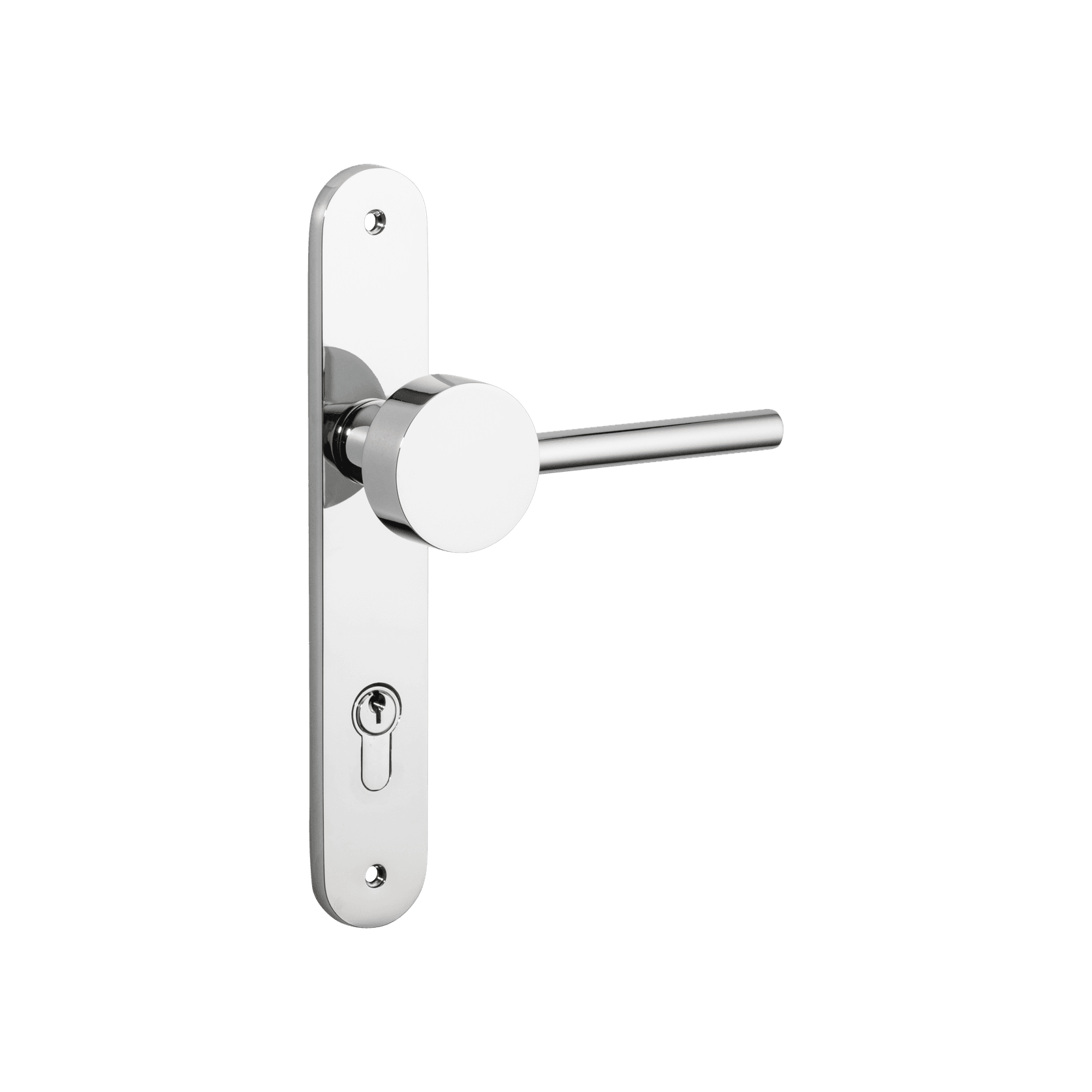 Geppetto Door Lever - Oval Backplate gallery detail image