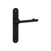 Futurismo Return Door Lever on Oval Backplate gallery detail image