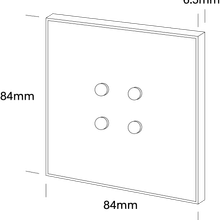 PIXEL-4PR Residential and Commercial Wall Switches gallery detail image