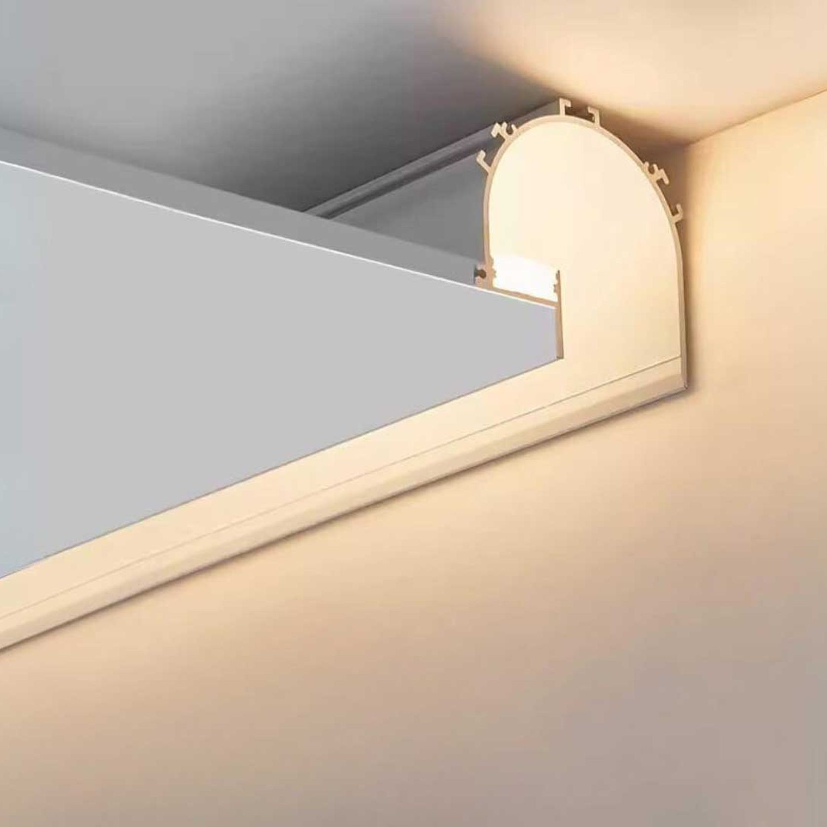 TL020 Vaulted Extrusion for Cove Lighting gallery detail image