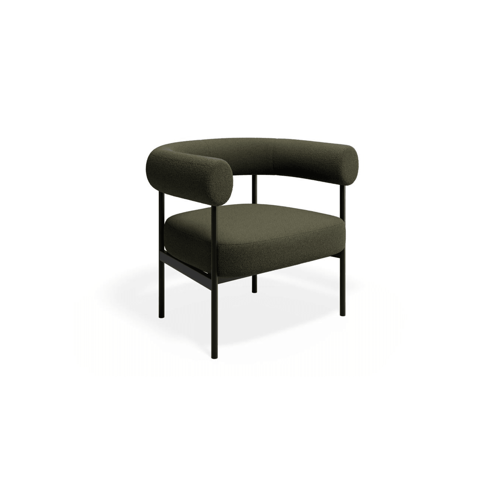 Marlowe Occasional Chair - Black Legs gallery detail image