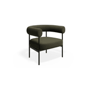 Marlowe Occasional Chair - Black Legs gallery detail image