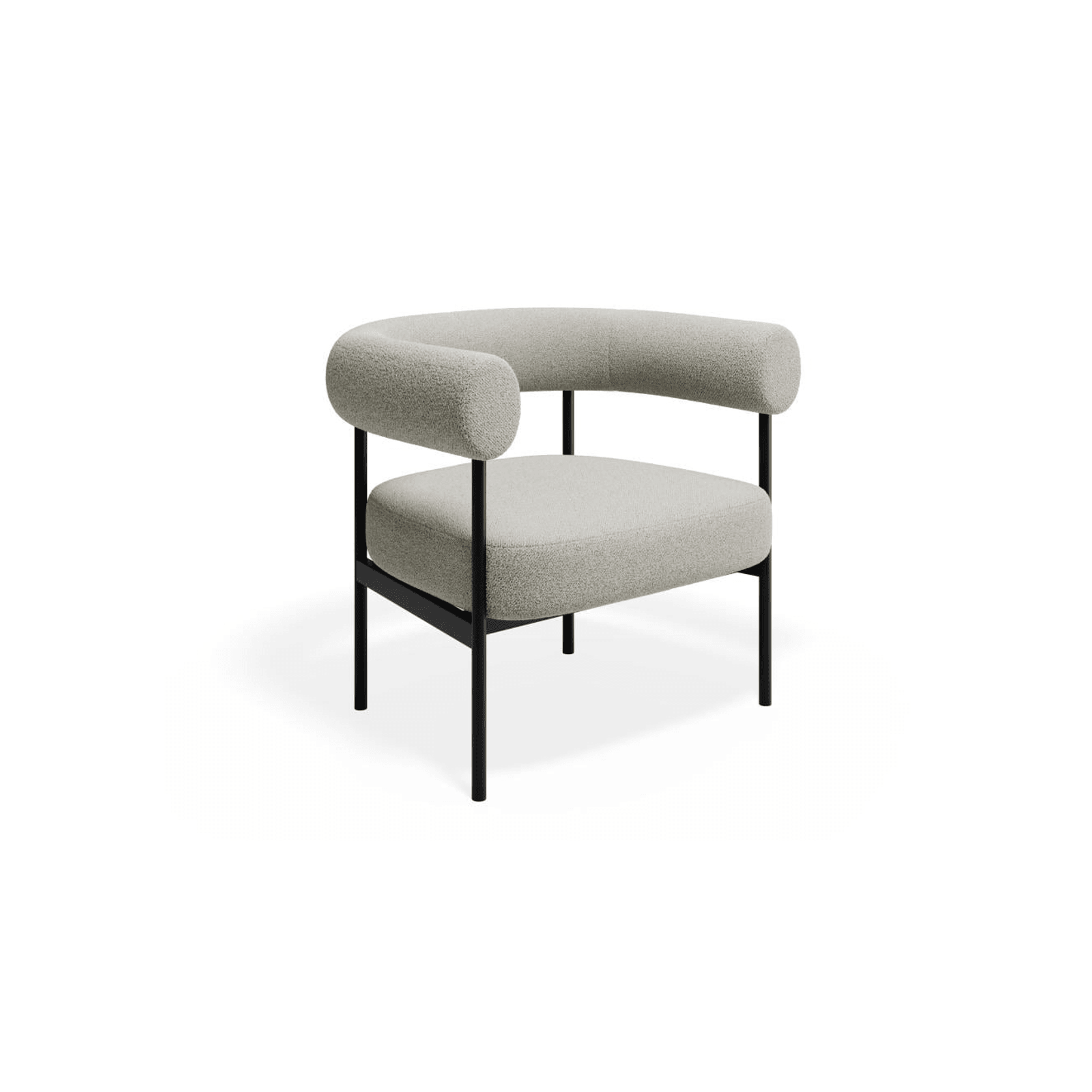 Marlowe Occasional Chair - Black Legs gallery detail image