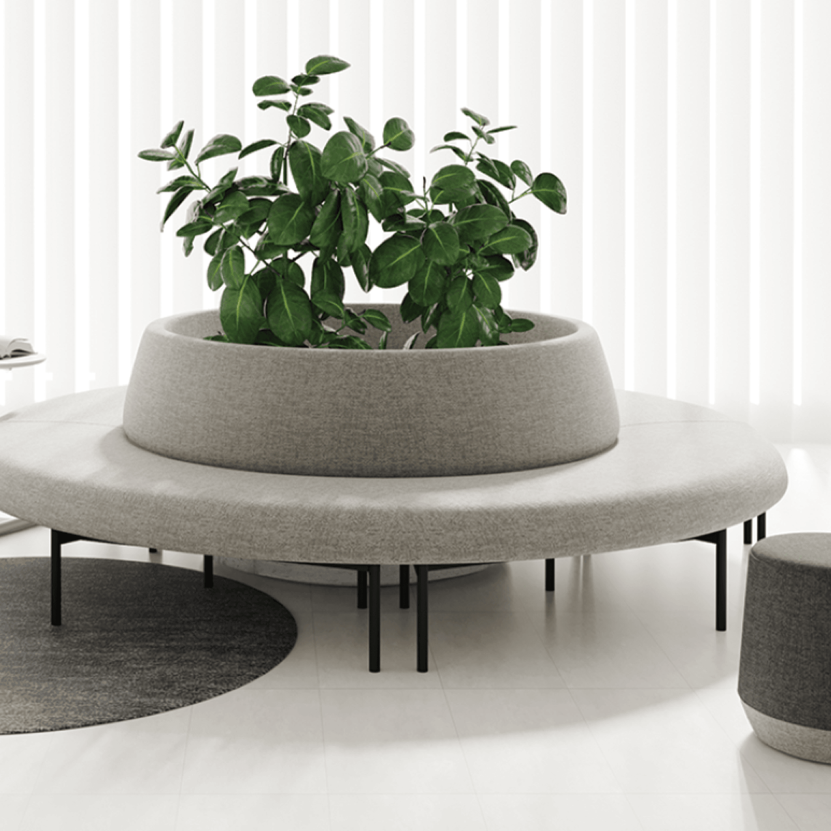 Jarra Curved Lounge gallery detail image