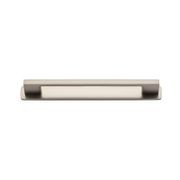 Cali Cabinet Pull with Backplate - CTC 160mm gallery detail image