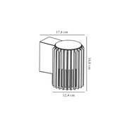 Aludra Single Wall Light gallery detail image