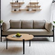 Tiptoe Round Coffee Table - Solid Oak gallery detail image