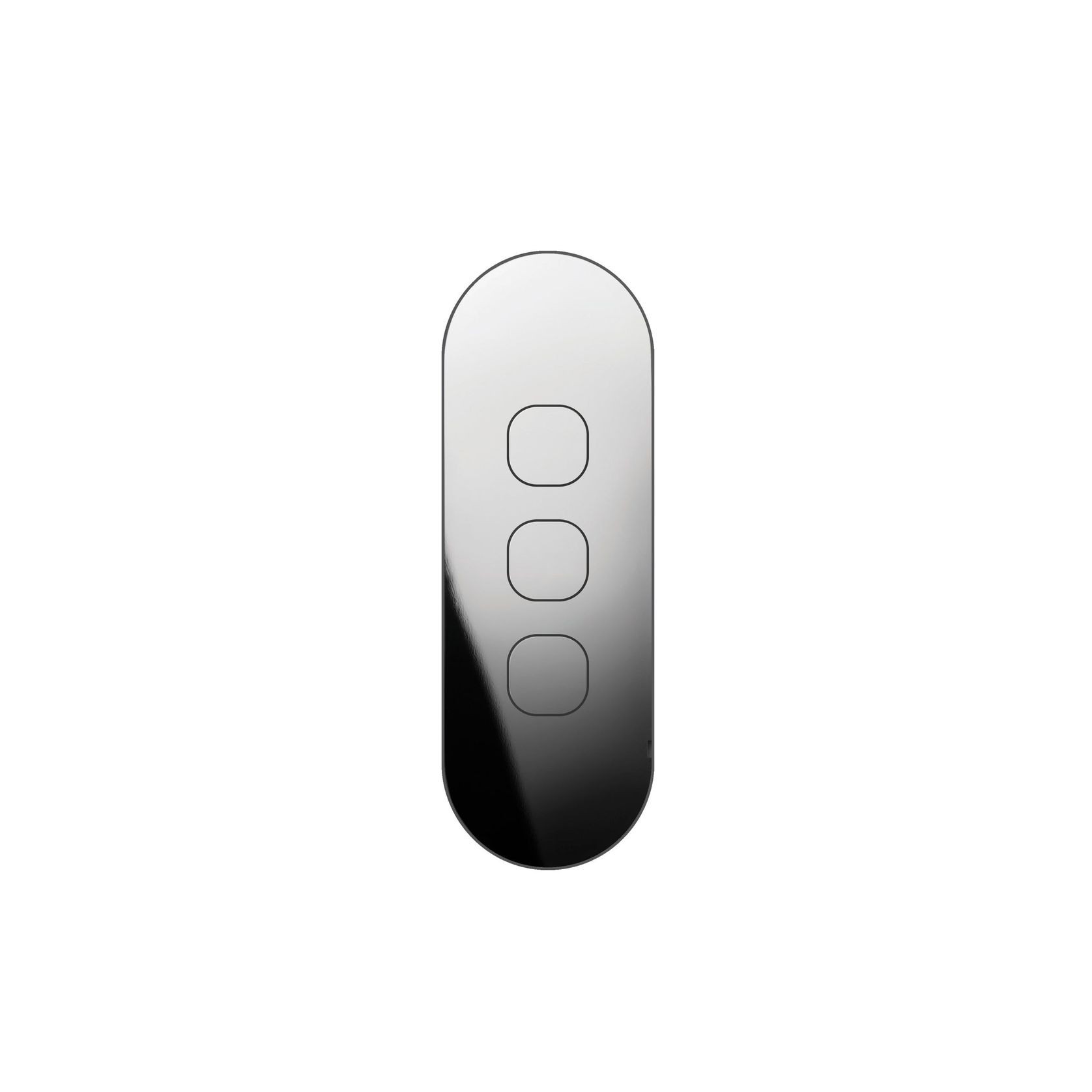 13 Carbon 3 Gang Switch Grid Faceplate gallery detail image
