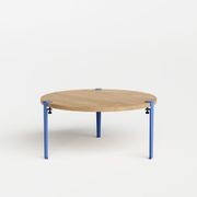 Tiptoe Round Coffee Table - Solid Oak gallery detail image