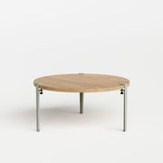 Tiptoe Round Coffee Table - Solid Oak gallery detail image