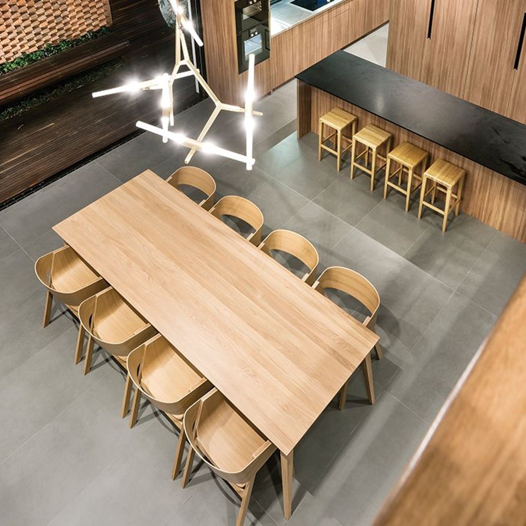 Rioja Kitchen Stool - Natural Oak - by TON gallery detail image