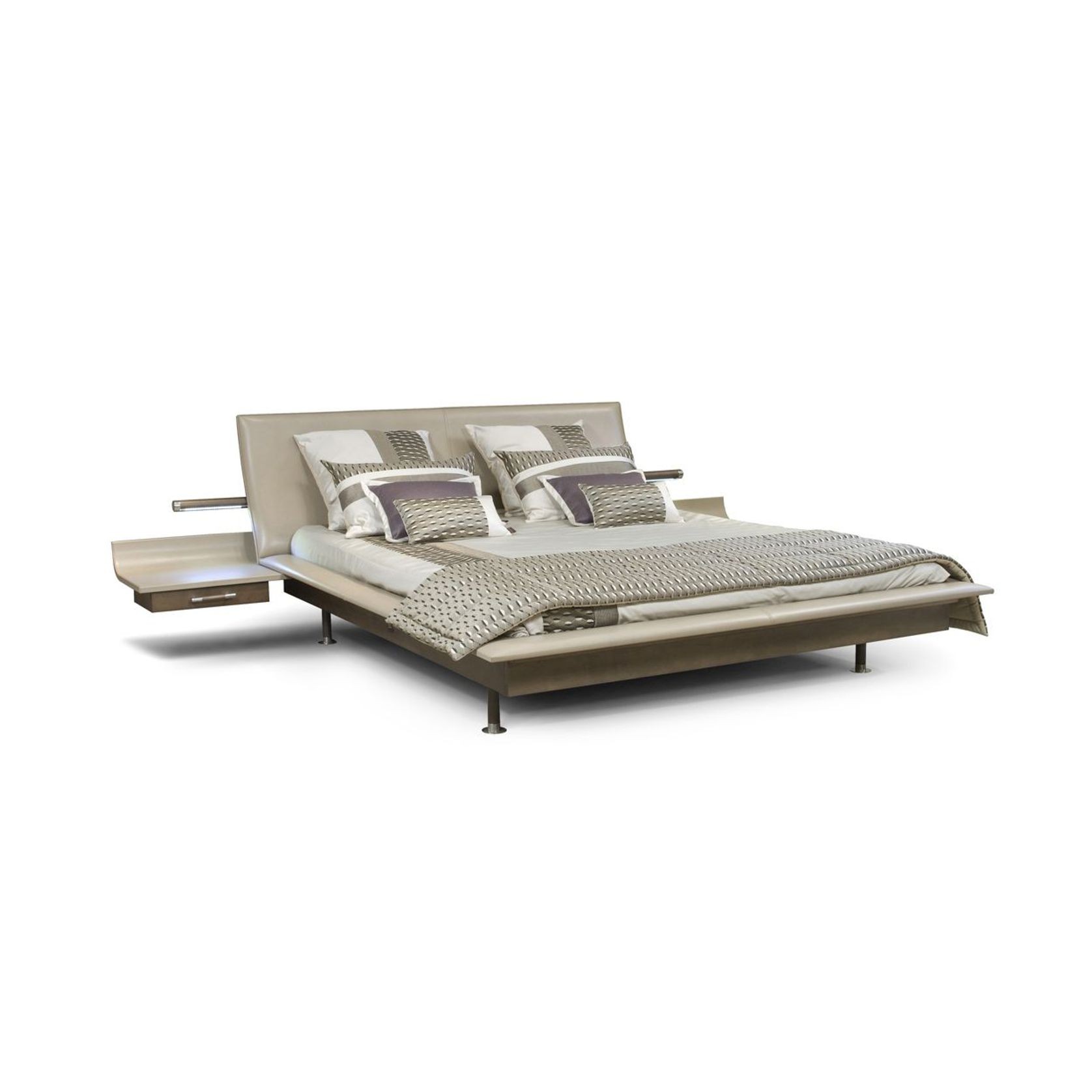 Vanity Bed With Nightstands gallery detail image