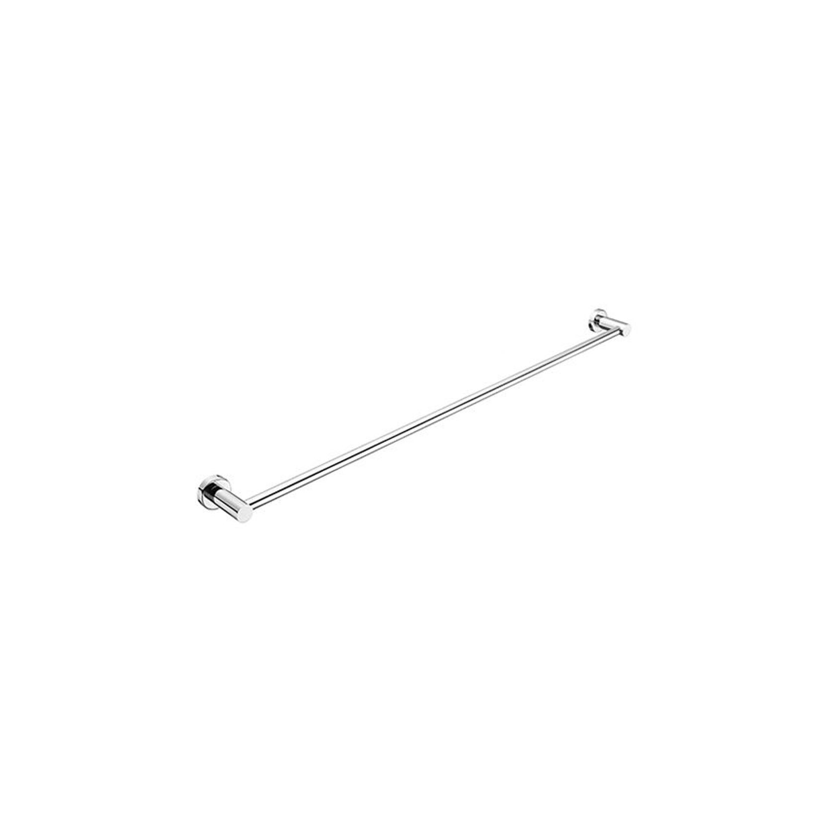 Mecca Single Towel Rail 800mm Chrome gallery detail image
