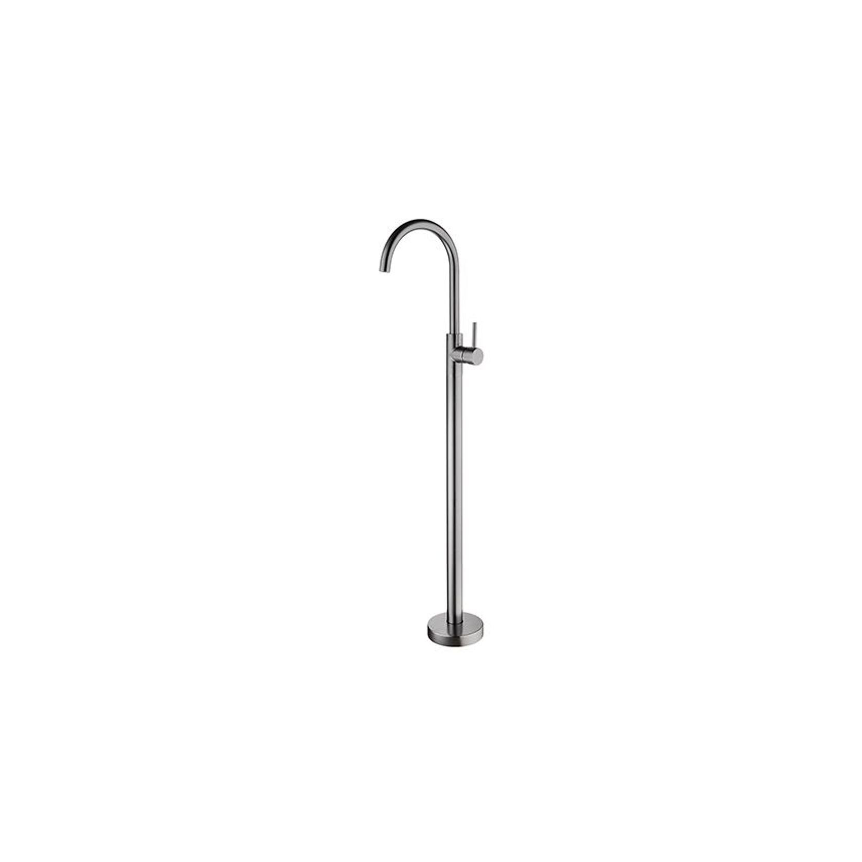 Mecca Freestanding Bath Mixer Graphite gallery detail image