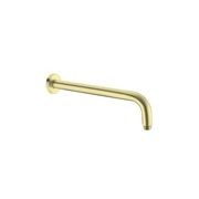 Round Shower Arm 500mm Length Brushed Gold gallery detail image