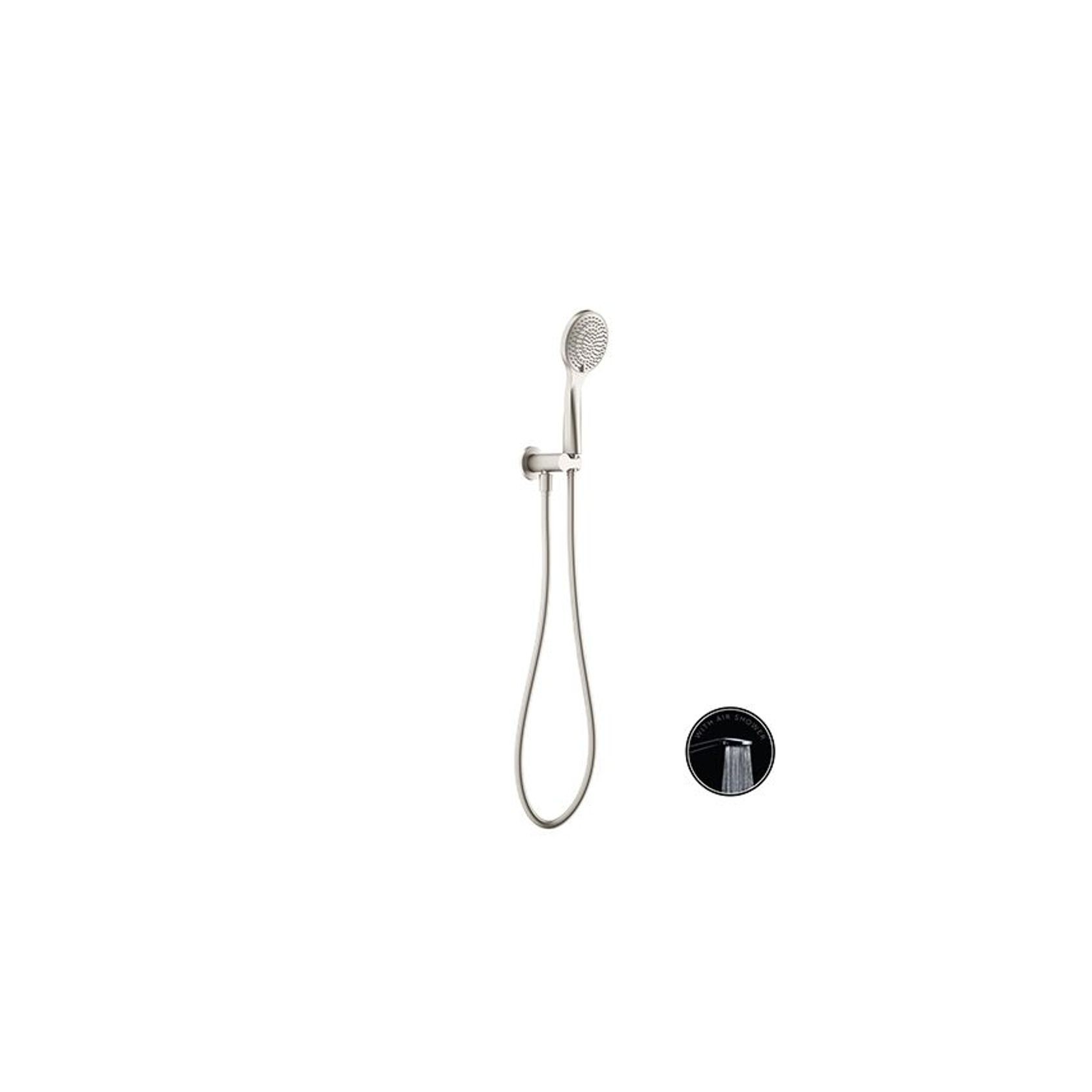 Opal Shower On Bracket With Air Shower Brushed Nickel gallery detail image