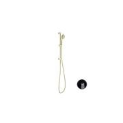 Opal Shower Rail With Air Shower Brushed Gold gallery detail image