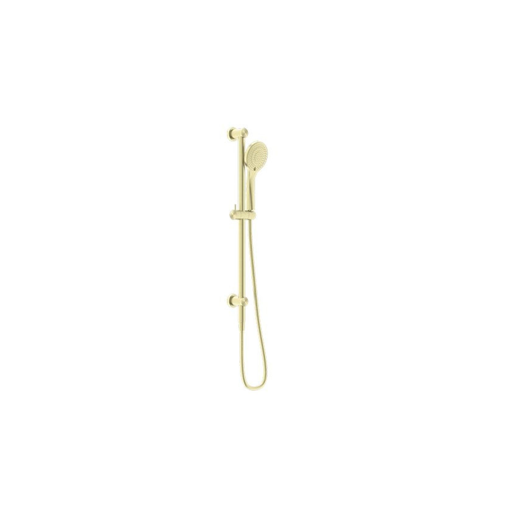 Mecca Shower Rail With Air Shower Brushed Gold gallery detail image