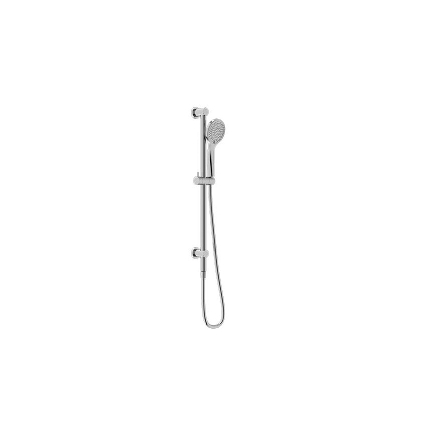 Mecca Shower Rail With Air Shower Chrome gallery detail image
