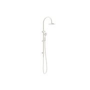 Mecca Twin Shower With Air Shower Brushed Nickel gallery detail image