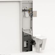 Milu In-wall Cistern with Odourless By Expella for Wall Hung Pans gallery detail image