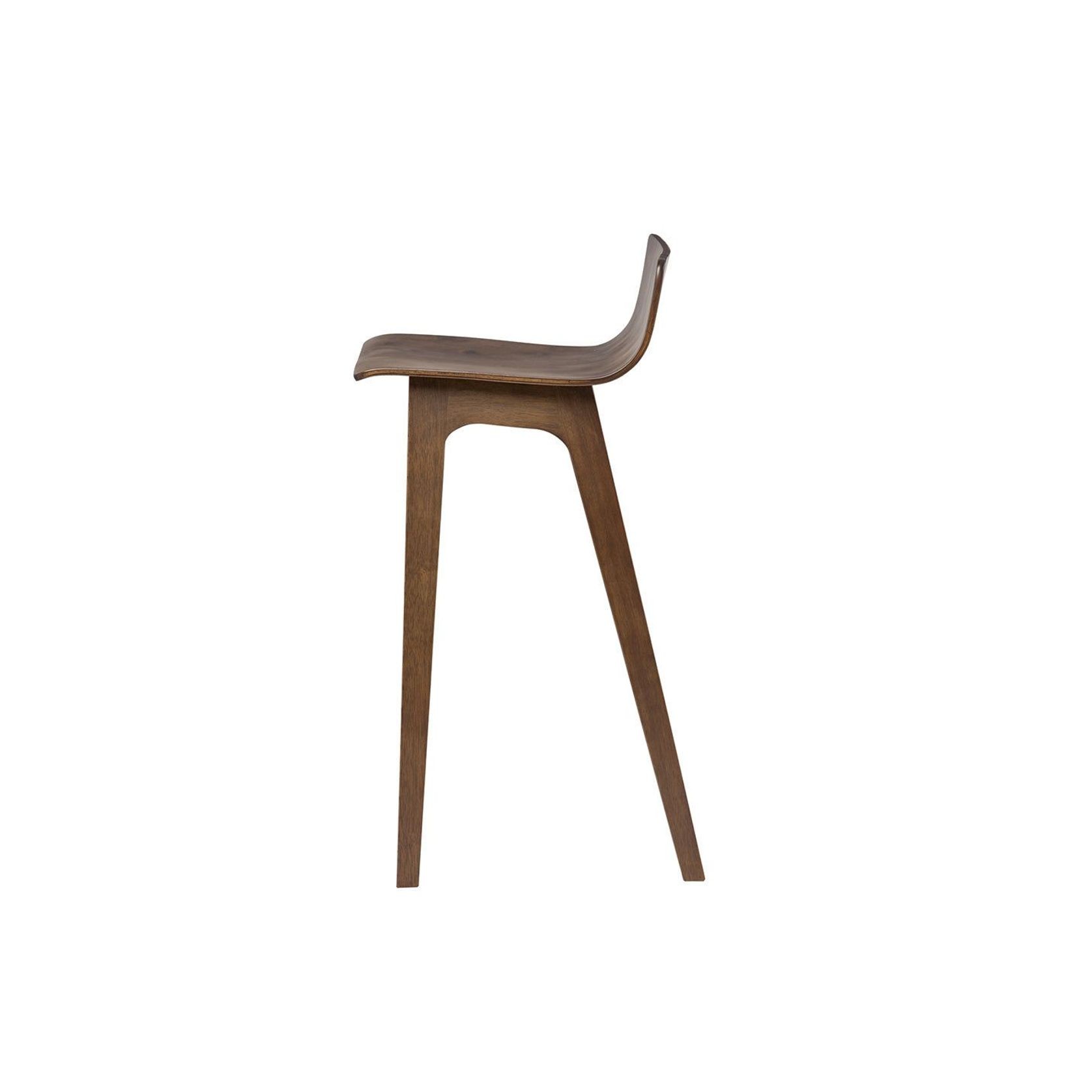 AVA Bar Stool - Walnut gallery detail image