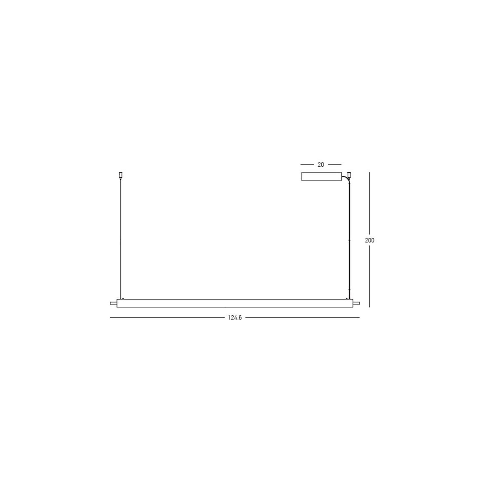 Theia Linear Pendant gallery detail image