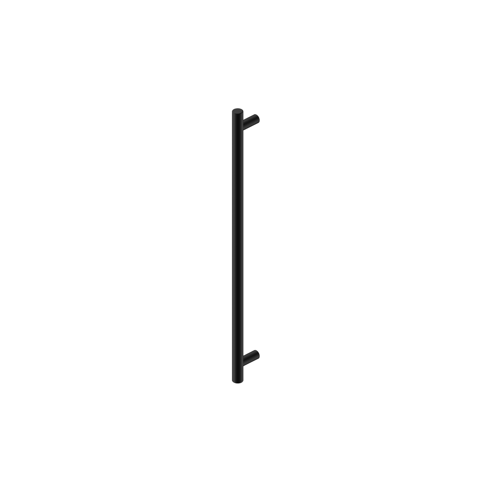 Mecca Pull Handle 330mm Matte Black gallery detail image