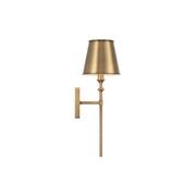 Barwon 1 Light Wall Light in Aged Brass gallery detail image