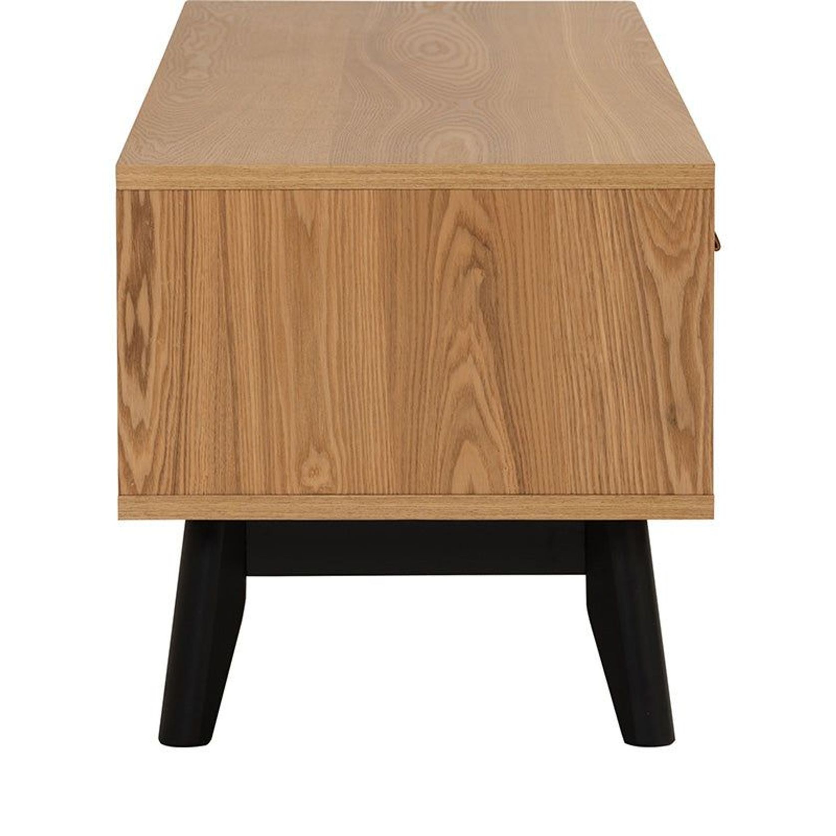 CASTOR Entertainment TV Unit 150cm - Natural, Navy Blue & Black gallery detail image