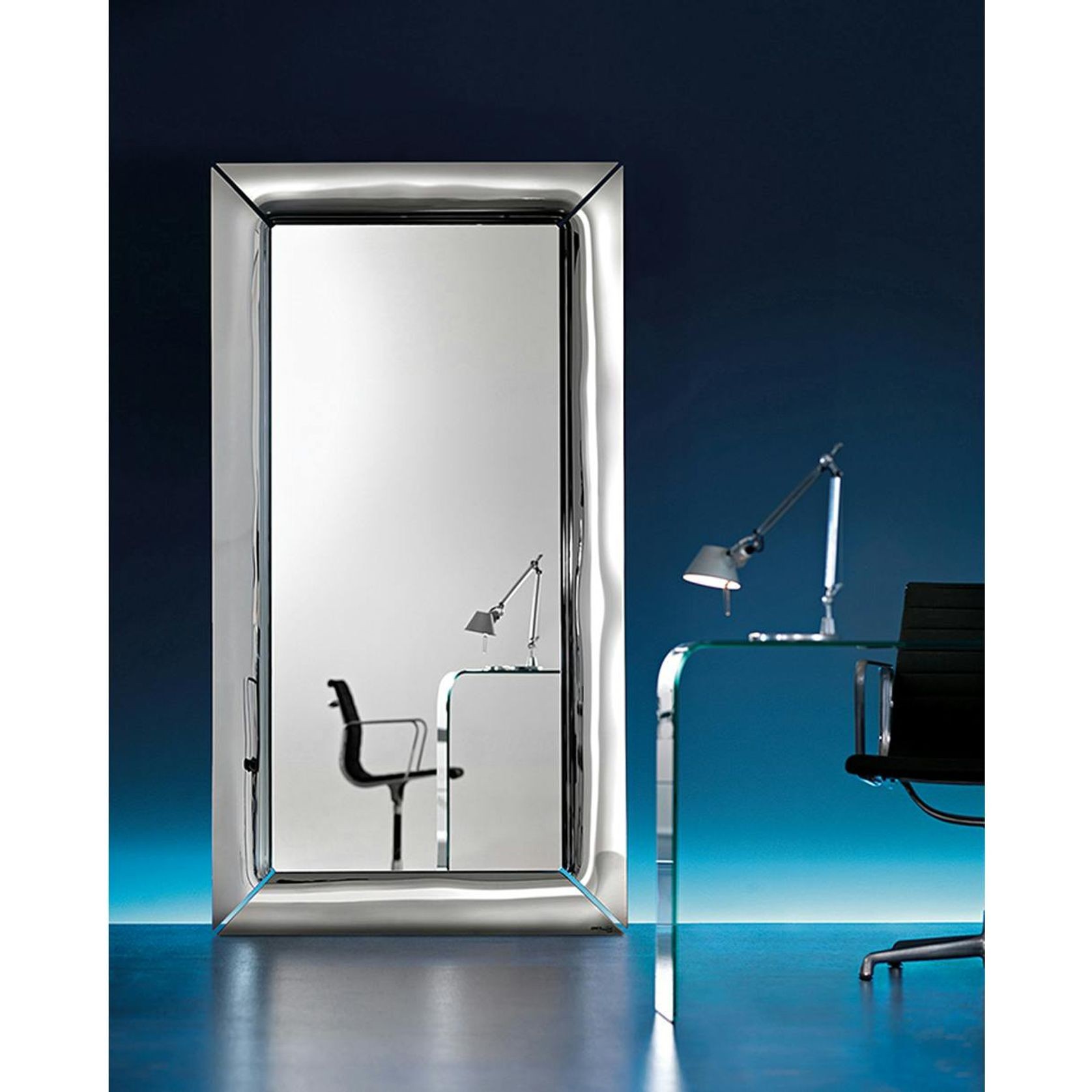 Caadre Mirror - Silver gallery detail image