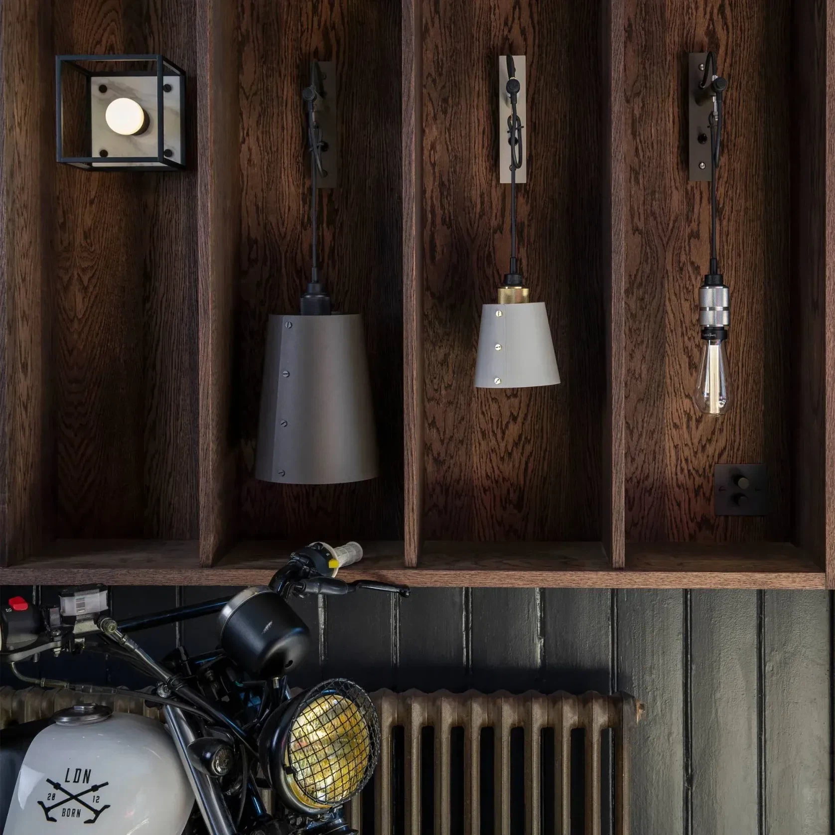 Hooked Wall Light with Shade gallery detail image