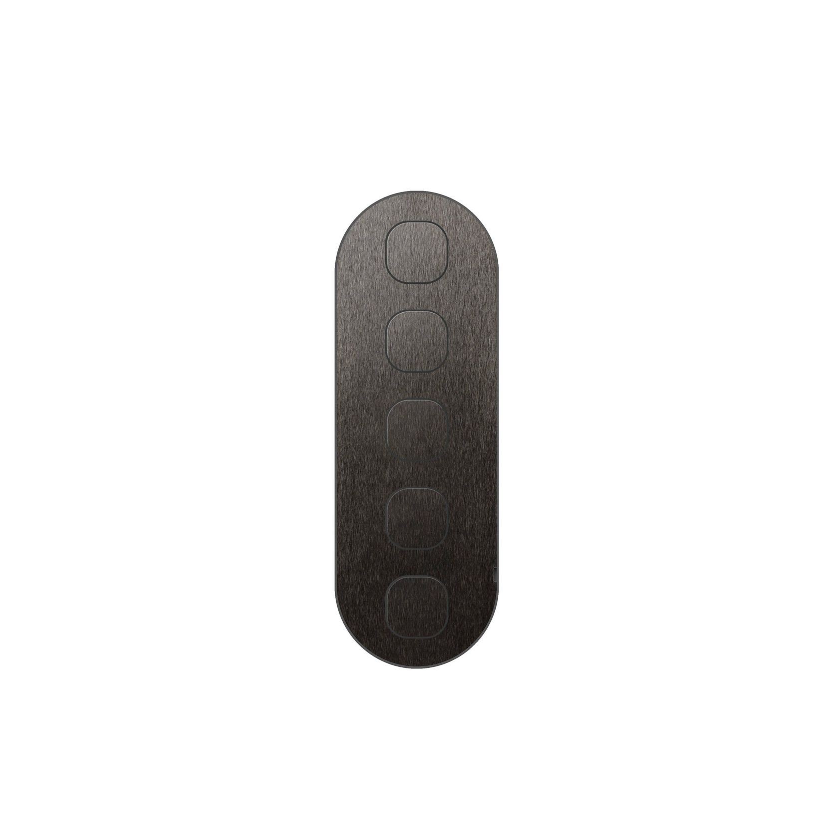 13 Carbon 5 Gang Switch Grid Faceplate gallery detail image
