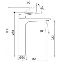 Contura II Tower Basin Mixer  | Brushed Bronze gallery detail image