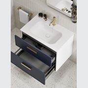LINEARE 750 DOUBLE DRAWER VANITY | AXEL DRAWER FRONT gallery detail image