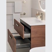 LINEARE 900 DOUBLE DRAWER VANITY | AXEL DRAWER FRONT gallery detail image