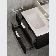 LINEARE 900 DOUBLE DRAWER VANITY | PILLAR DRAWER FRONT gallery detail image