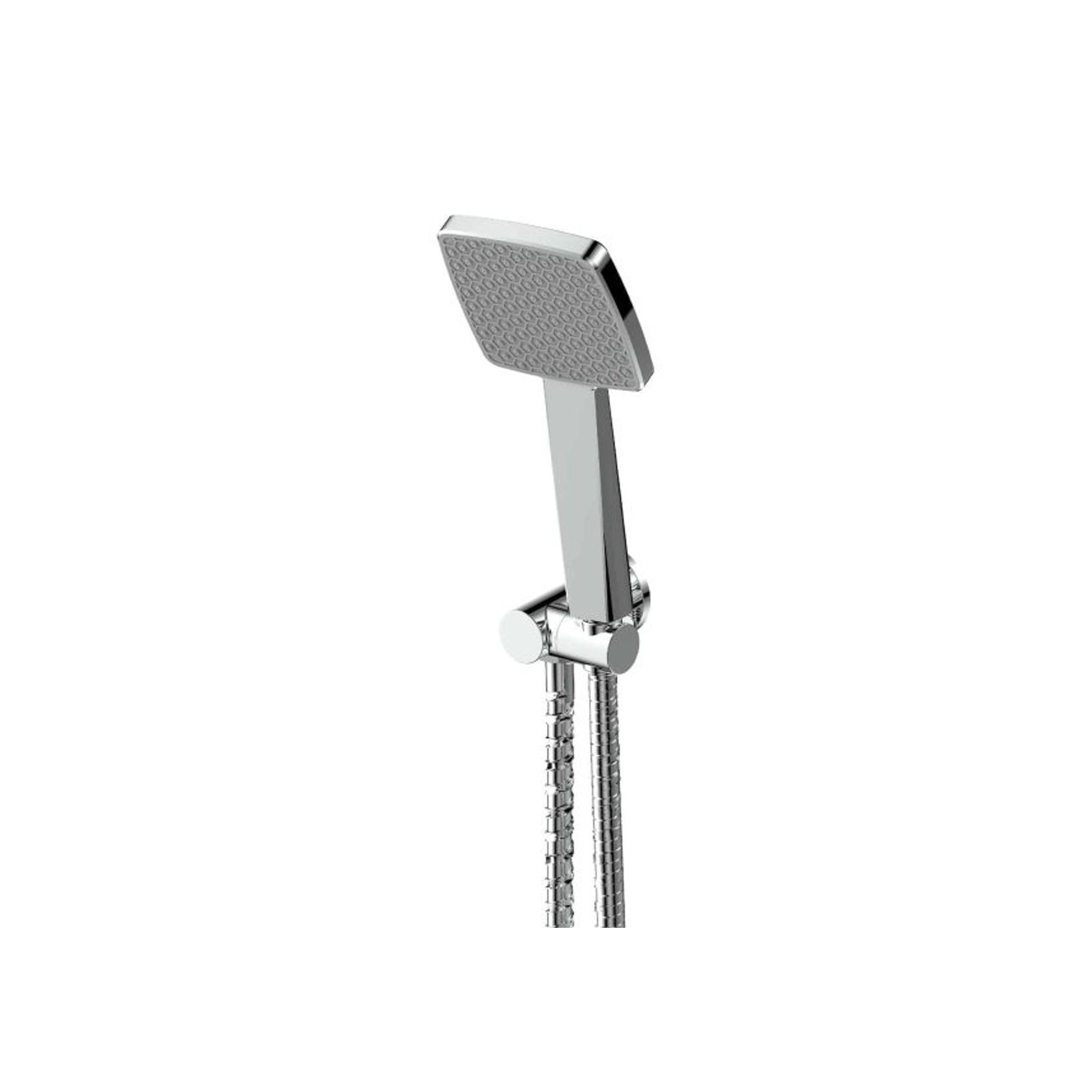 Glide Syntra Rainboost Handshower w/Wall Outlet Bracket gallery detail image
