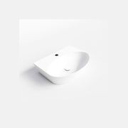 Pure Ellipse Ceramic Basin 600mm gallery detail image
