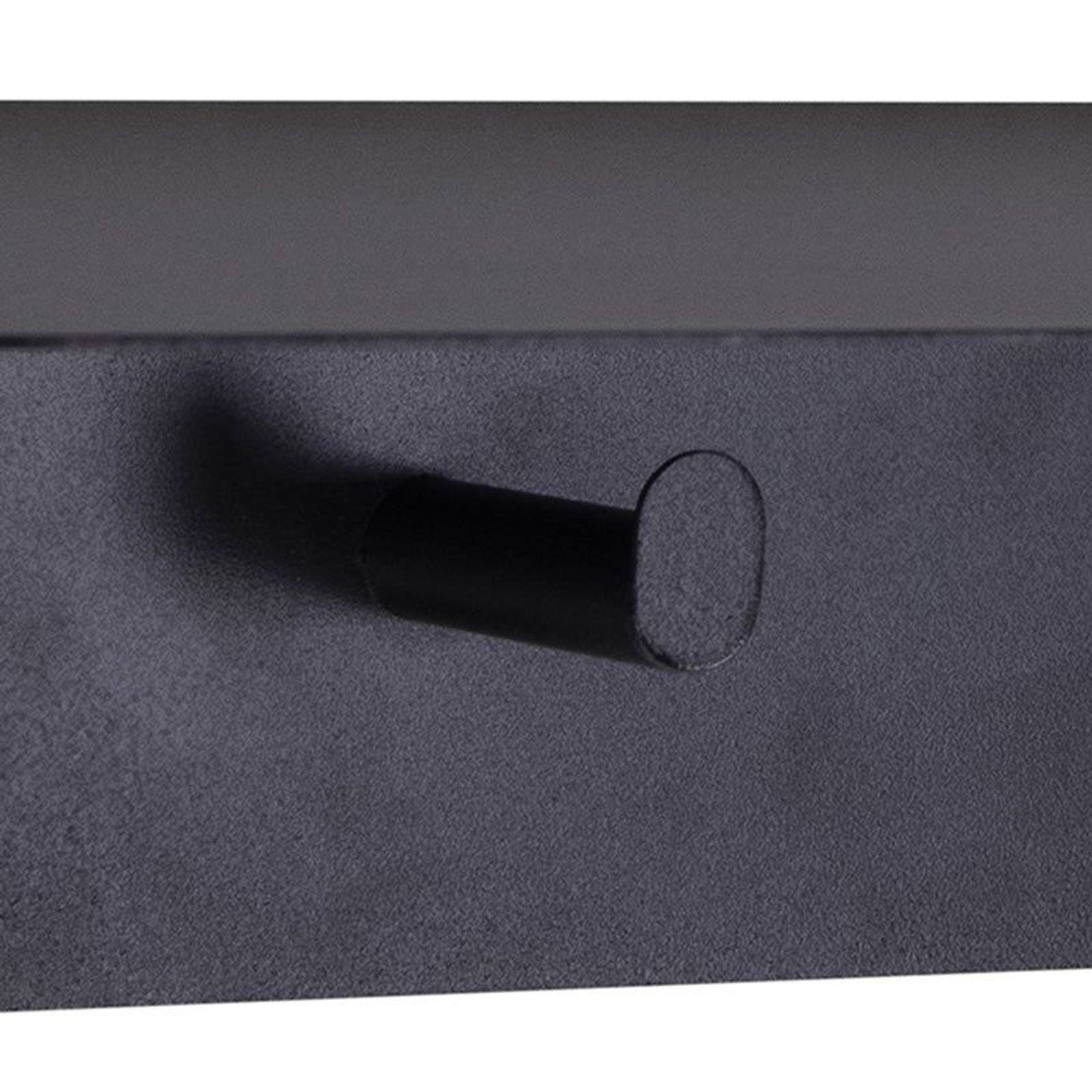 LINEAR Coat Hanger - Black gallery detail image