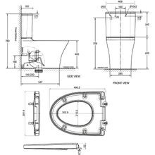 Signature Hygiene Rim CCBTW - Back Inlet with Std Seat gallery detail image
