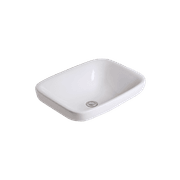 Cygnet 550 Semi Inset Basin - No Overflow gallery detail image