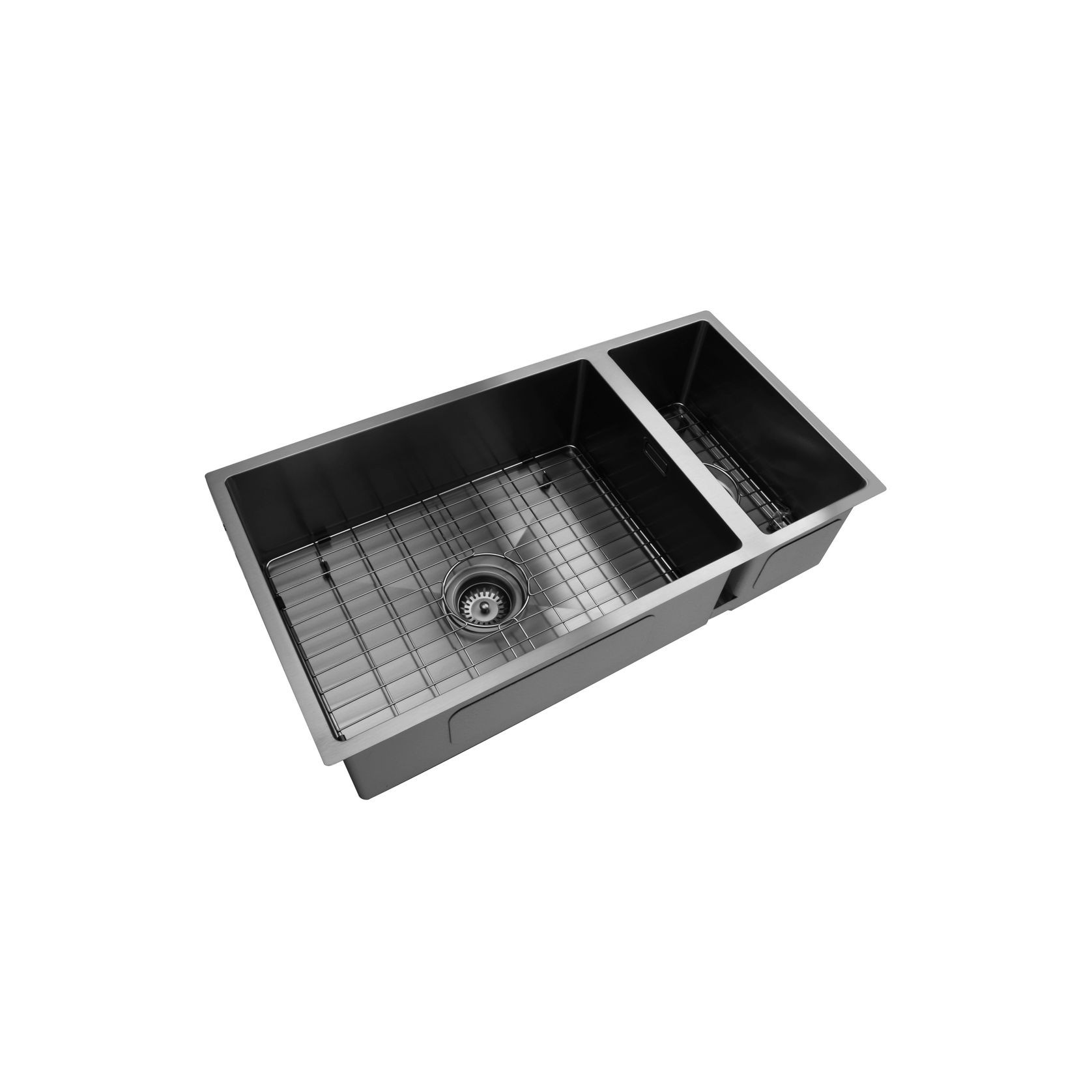 Aspen 650 (450+200) Double Bowl Sink gallery detail image