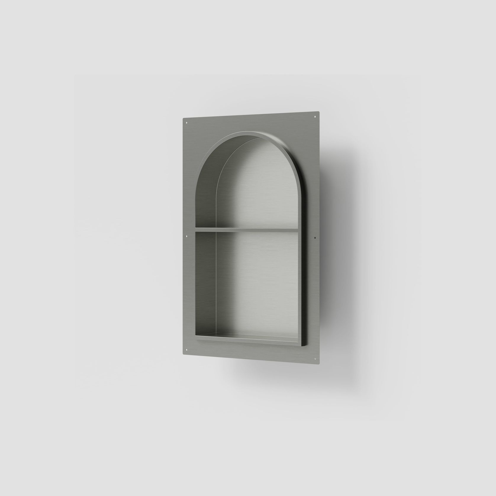 Acacia Arch Shower Niche with Shelf gallery detail image
