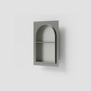 Acacia Arch Shower Niche with Shelf gallery detail image