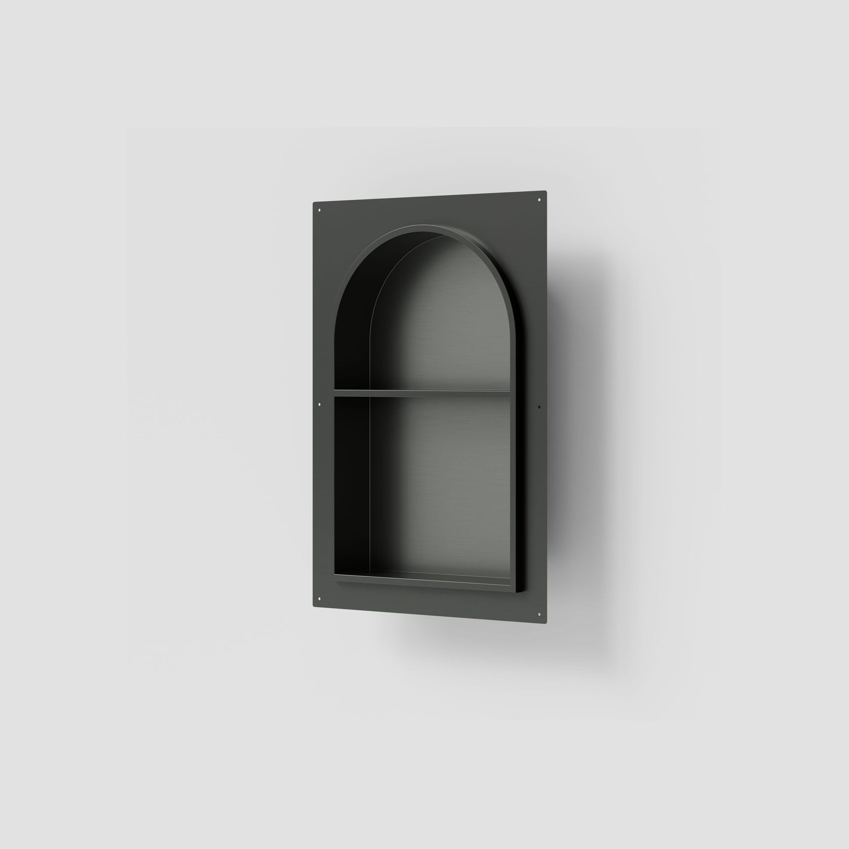 Acacia Arch Shower Niche with Shelf gallery detail image