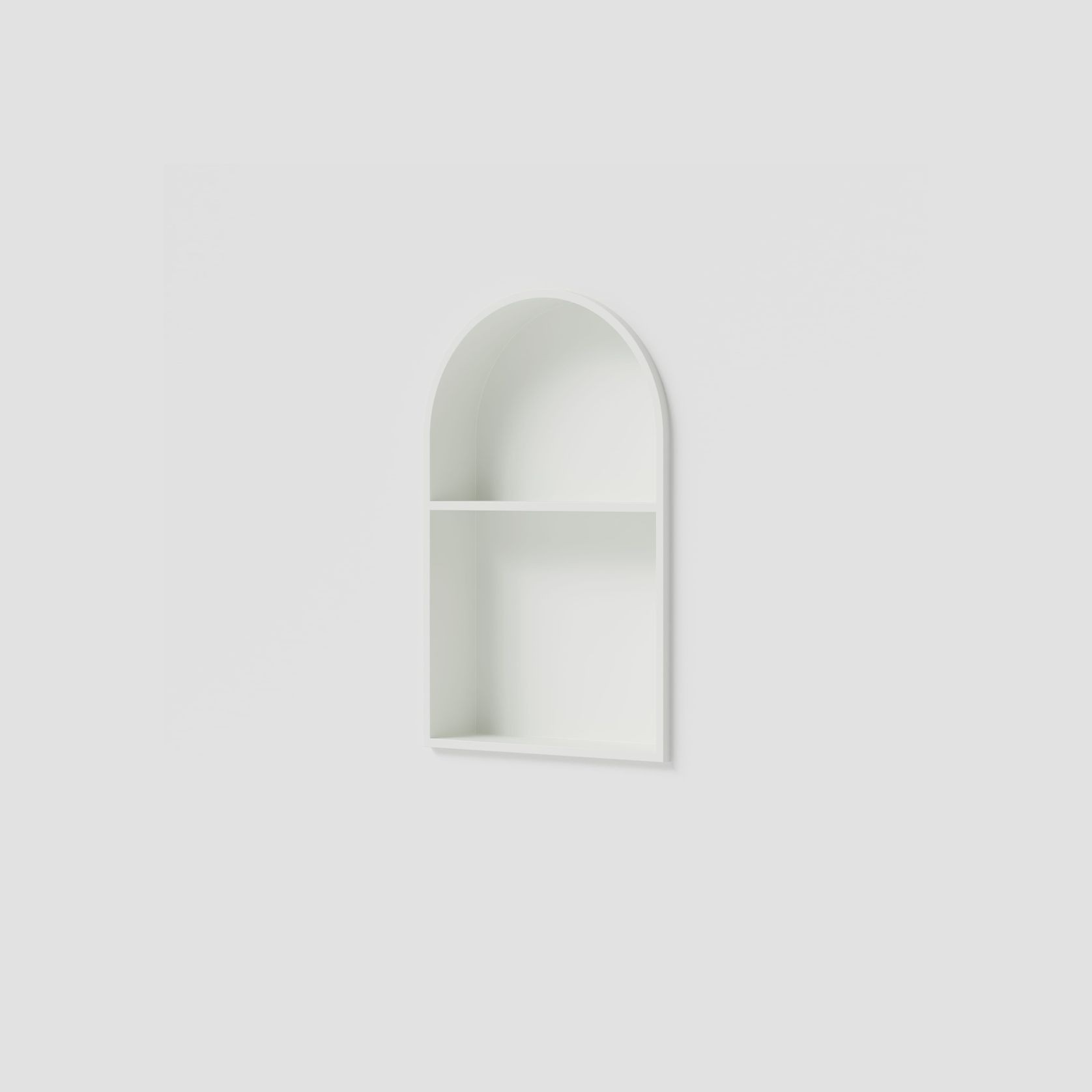 Acacia Arch Shower Niche with Shelf gallery detail image