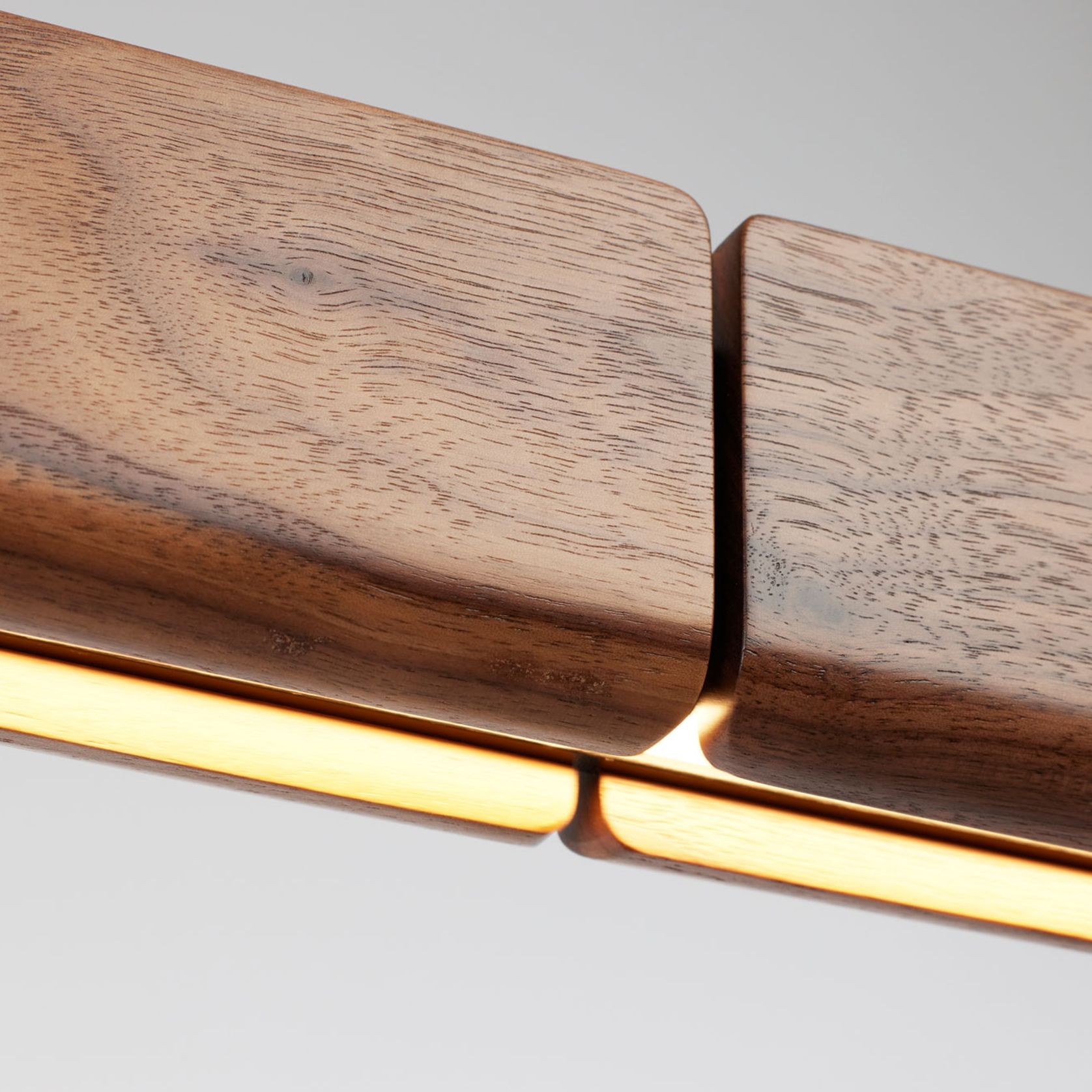 Array Pendant | American Oak - Black gallery detail image