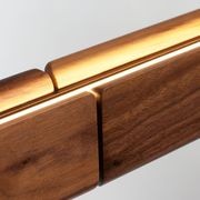 Array Pendant | American Oak - Black gallery detail image